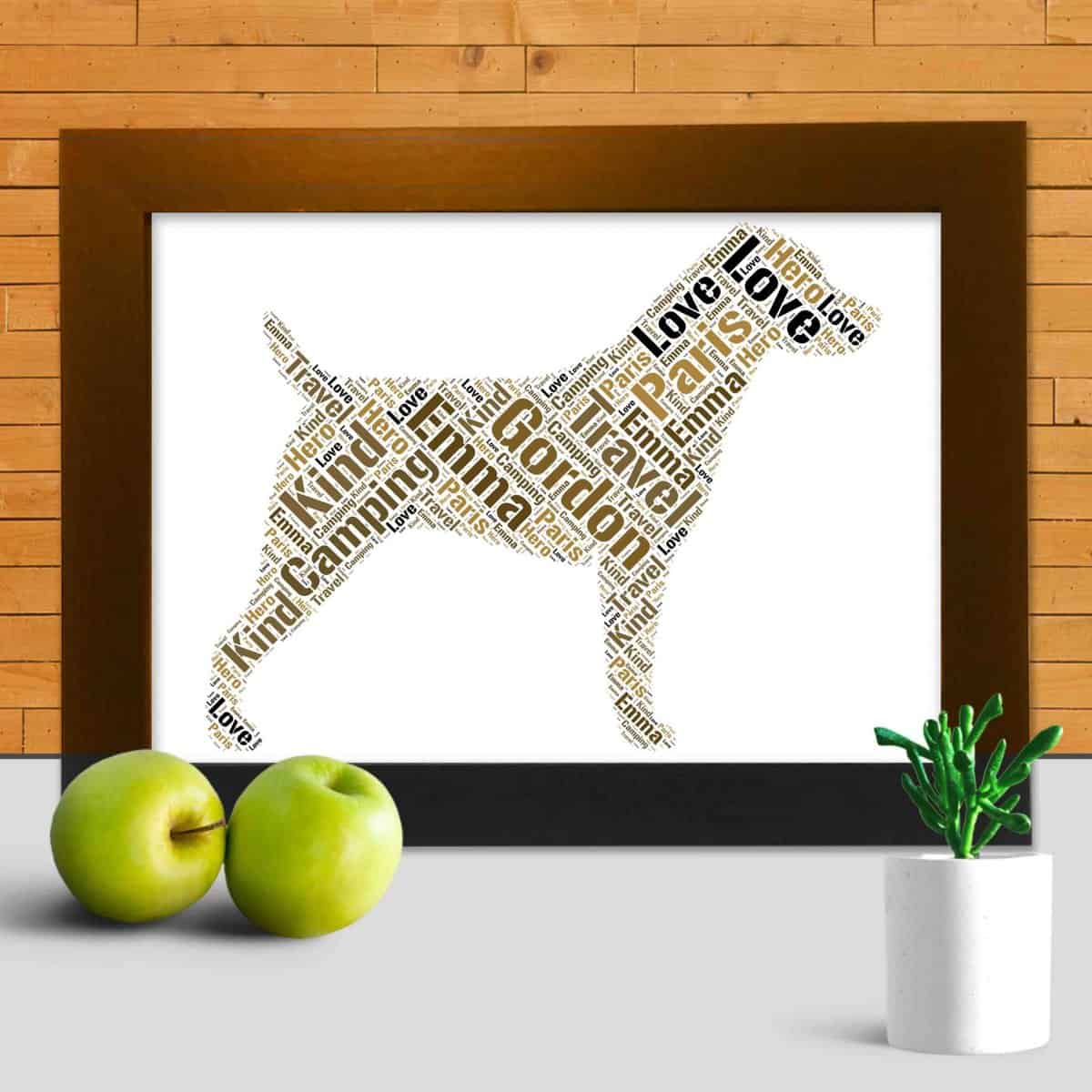 Personalised Jack Russell Terrier Gift – Add Your Names & Words - Image 3