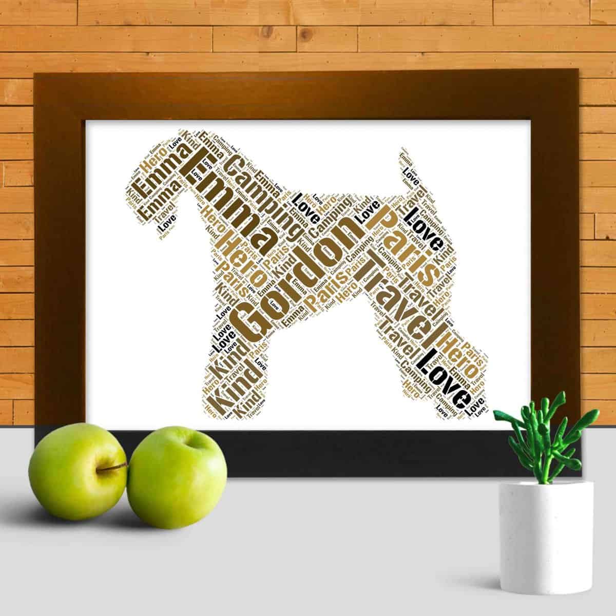 Personalised Kerry Blue Terrier Word Art Gift – Made For You - Image 2