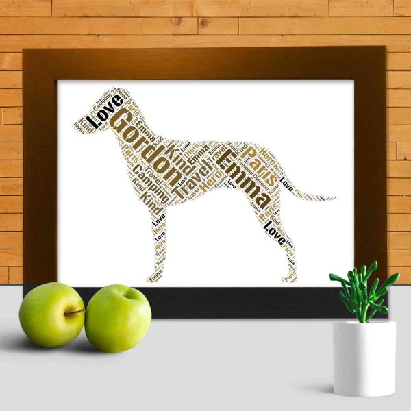 Personalised Manchester Terrier