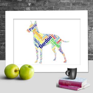 Personalised Manchester Terrier