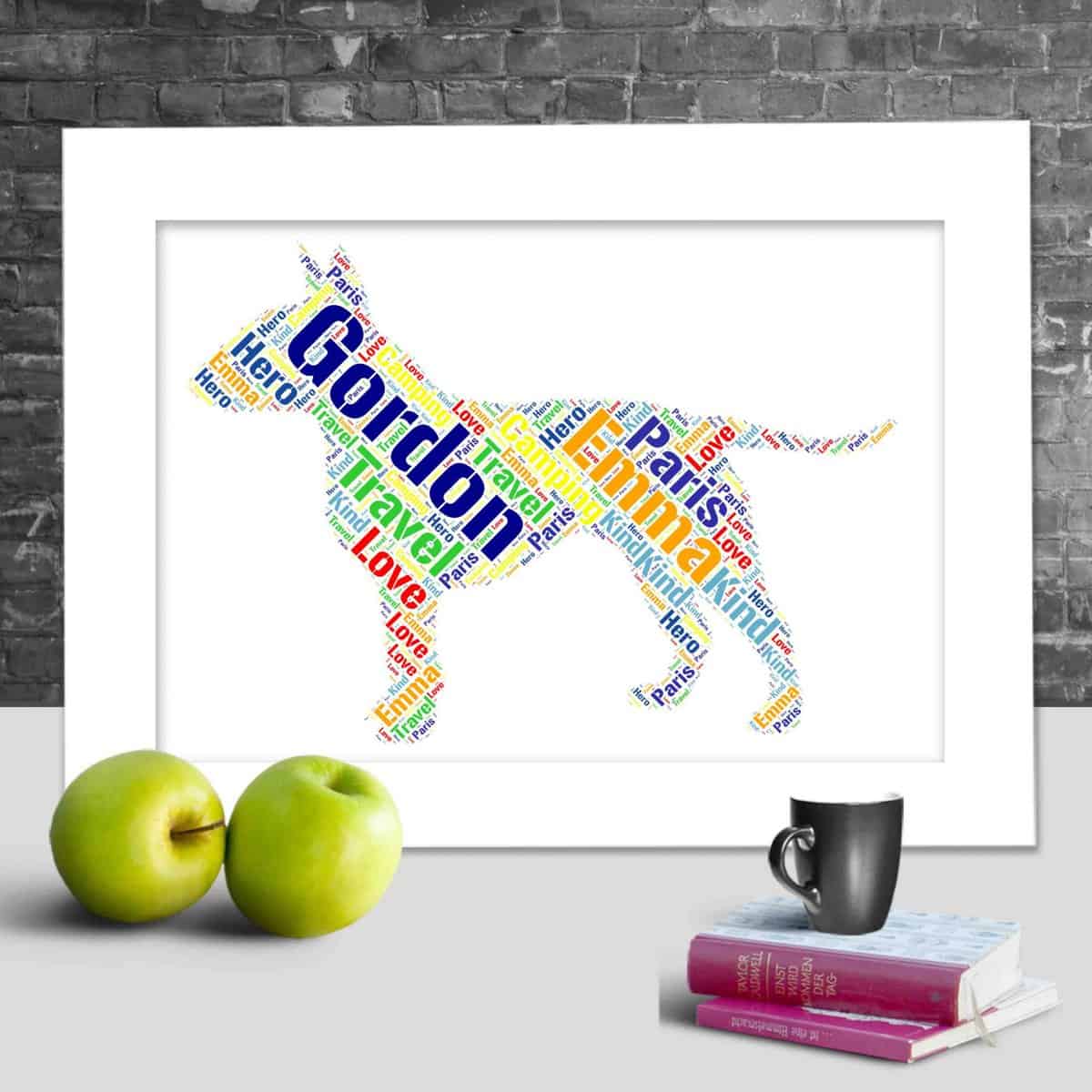 Personalised Miniature Bull Terrier