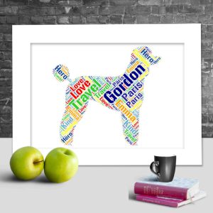 Personalised Poodle Standard