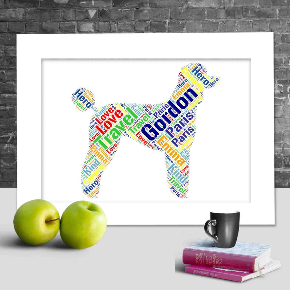 Personalised Poodle Standard