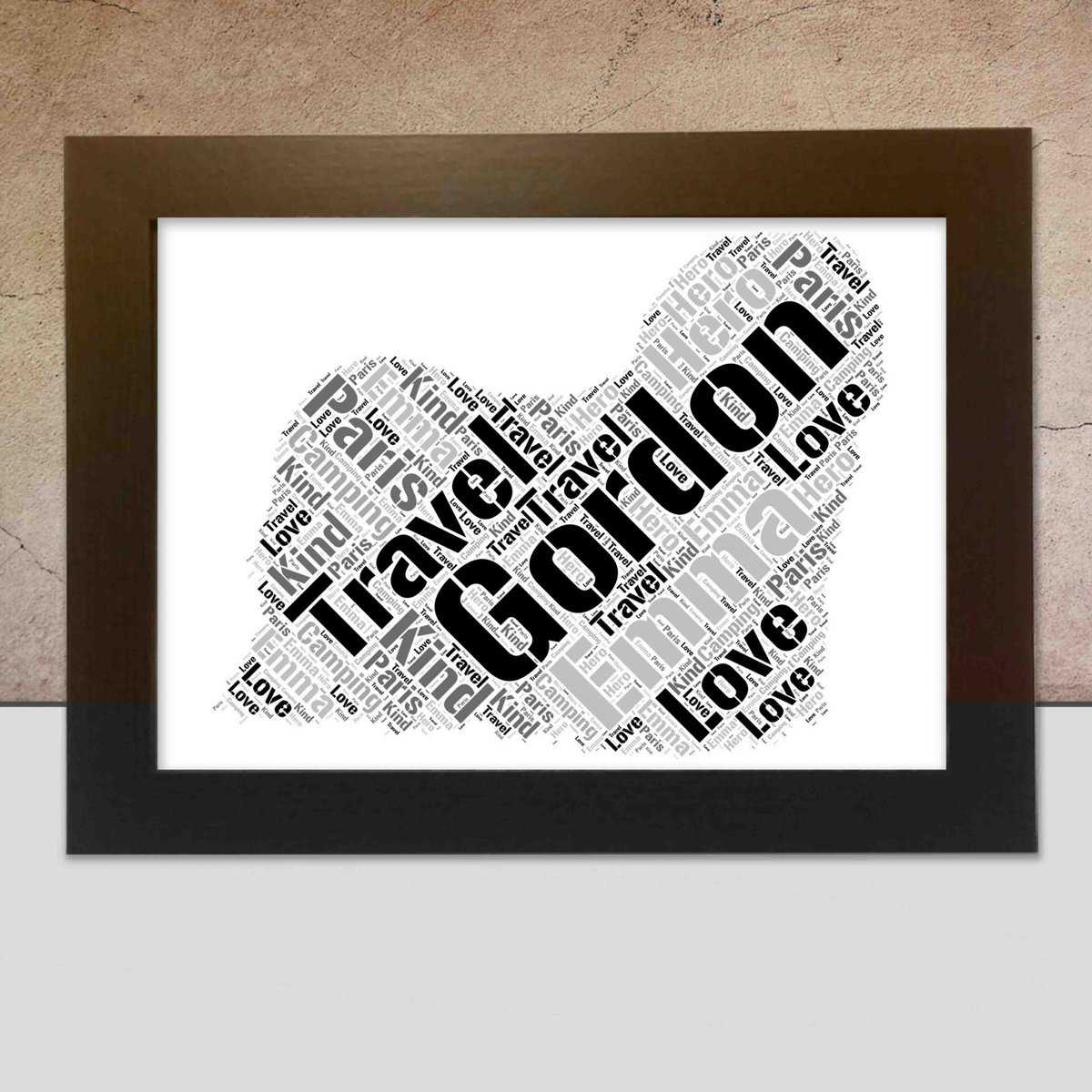 Puli Custom Print – Personalised Word Art Design - Image 2