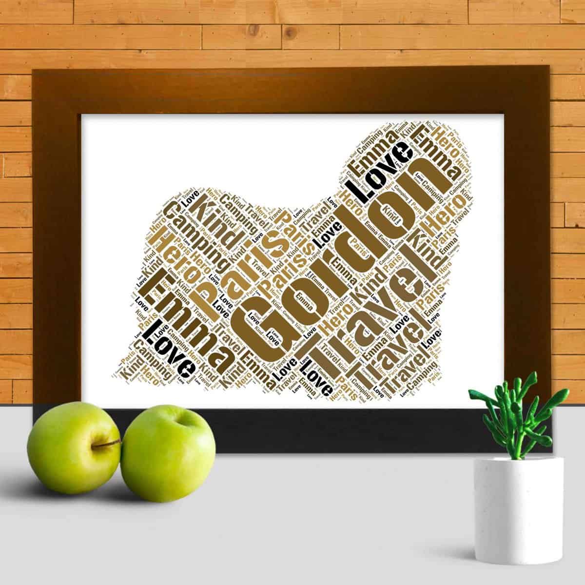 Puli Custom Print – Personalised Word Art Design - Image 3
