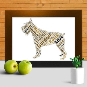 Personalised Miniature Schnauzer