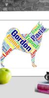 Personalised Norwegian Elkhound