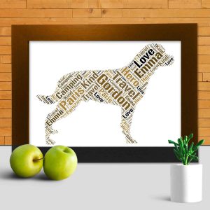 Personalised Rottweiler