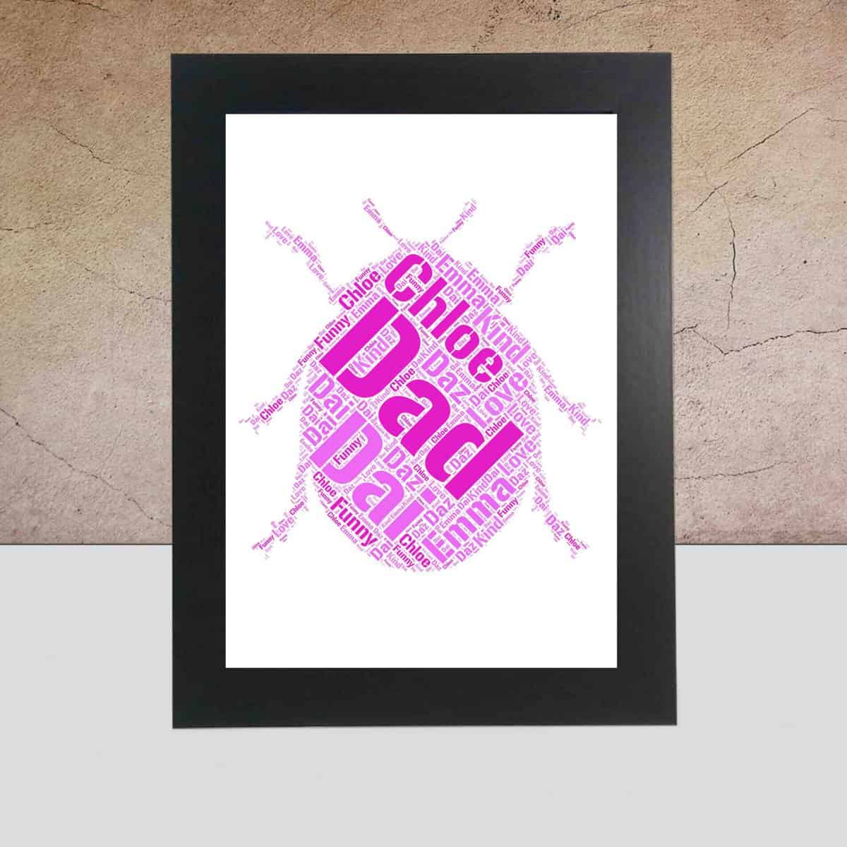 Personalised Ladybug Gift – Add Your Names & Words - Image 2