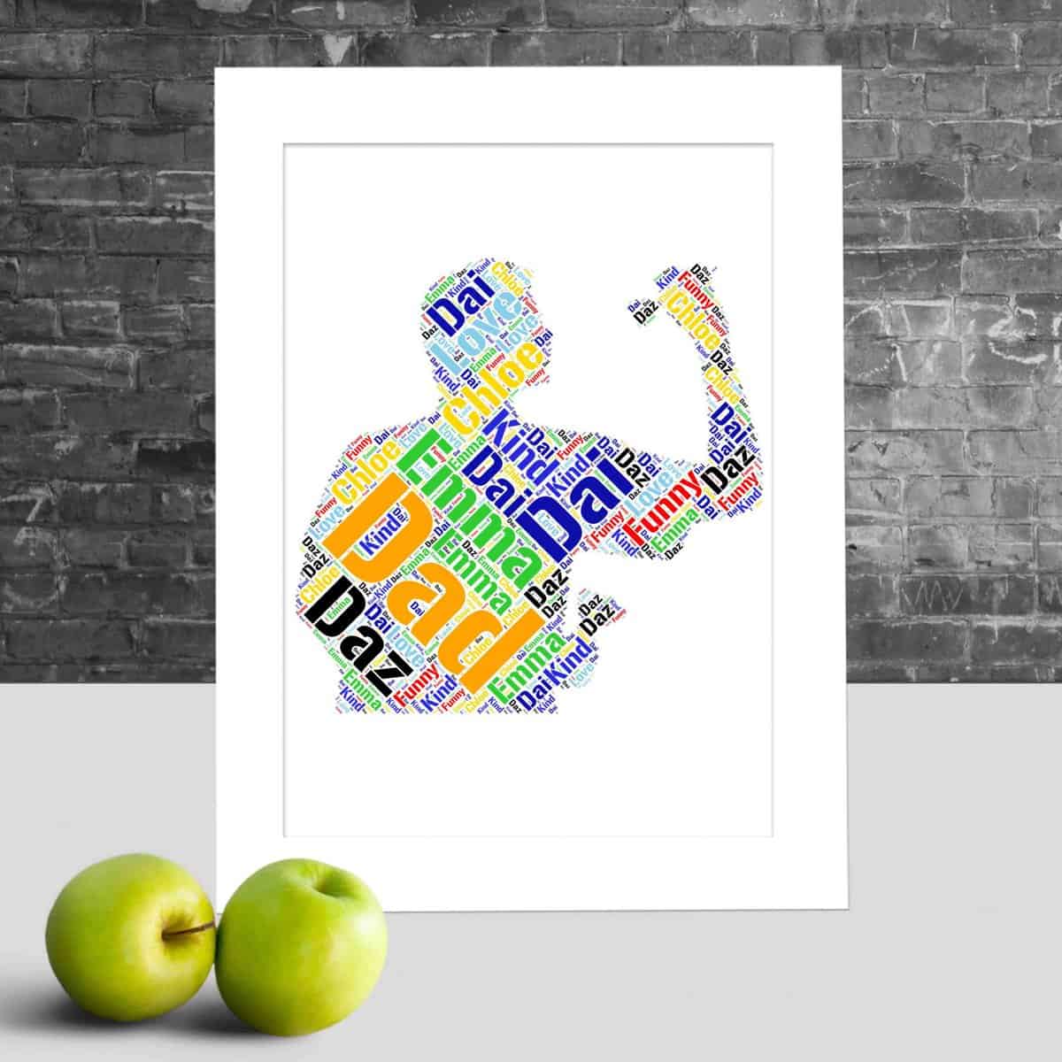Personalised Darts Print – Custom Word Art Gift - Image 3