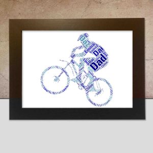 Personalised Bmx word art