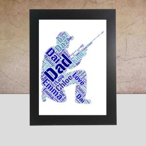 Personalised Hunting word art