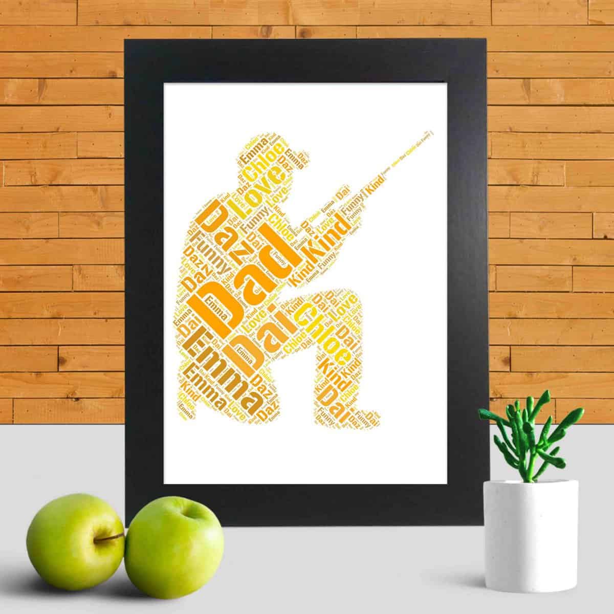 Hunting Custom Print – Personalised Word Art Design - Image 3