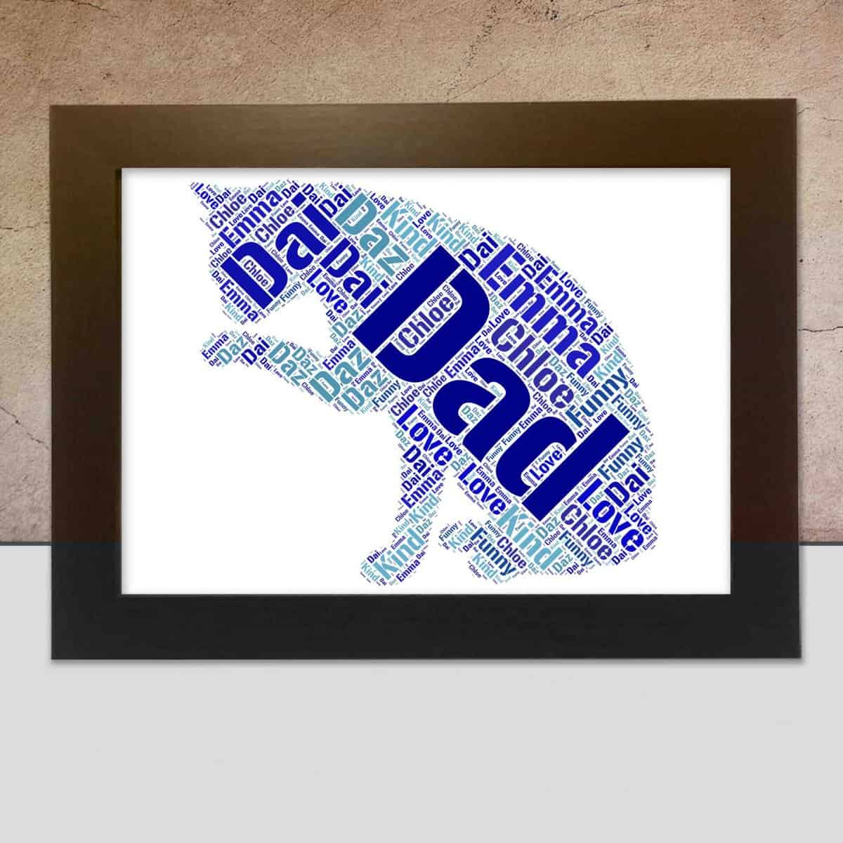Cat Custom Print – Personalised Word Art Design - Image 3