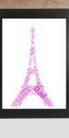 Personalised Eiffel Tower
