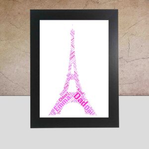 Personalised Eiffel Tower