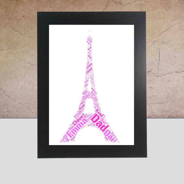 Personalised Eiffel Tower