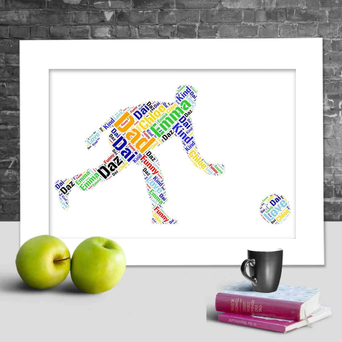 Customised Bowling Print – Personalised Word Art Gift - Image 3