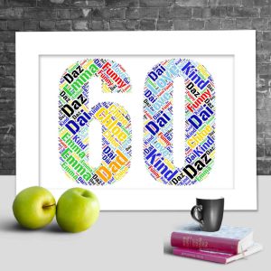 Personalised 60th anniversary