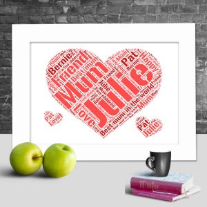 Personalised family print