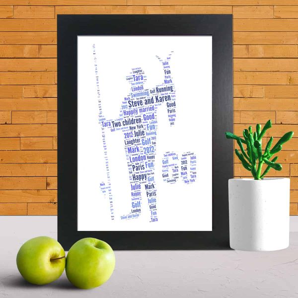 Fisherman 60th word art
