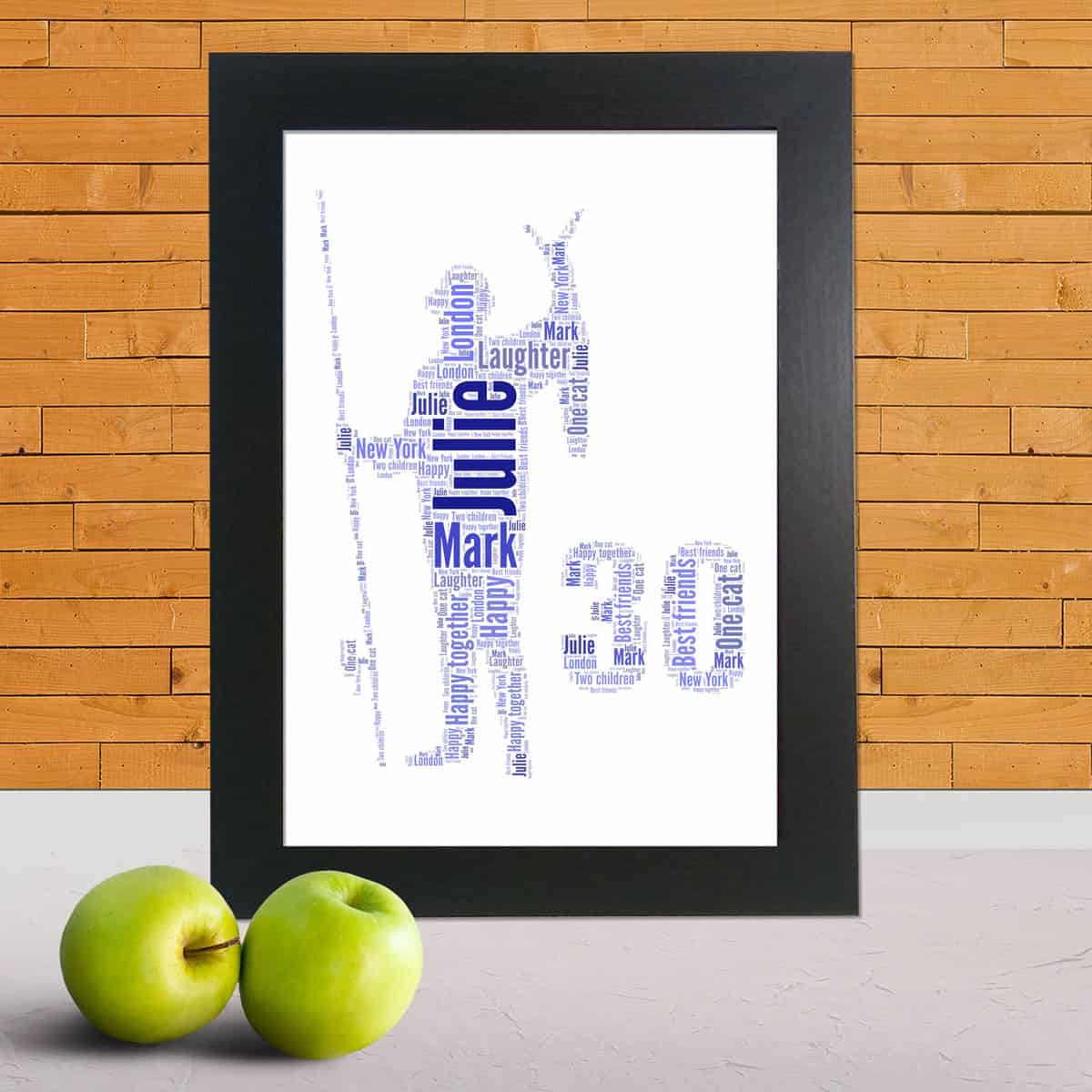 Personalised fishing 30th