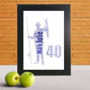 Personalised fishing 40th