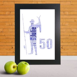 Personalised fishing 50th