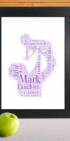 Personalised Dad and Baby