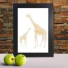 Personalised Mother and Baby Giraffe