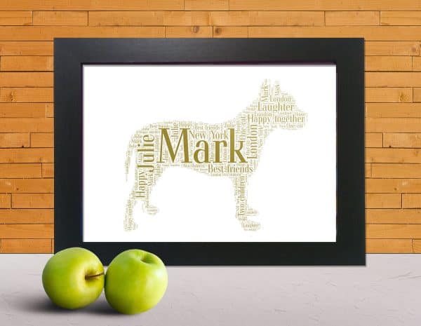 Personalised pit bull