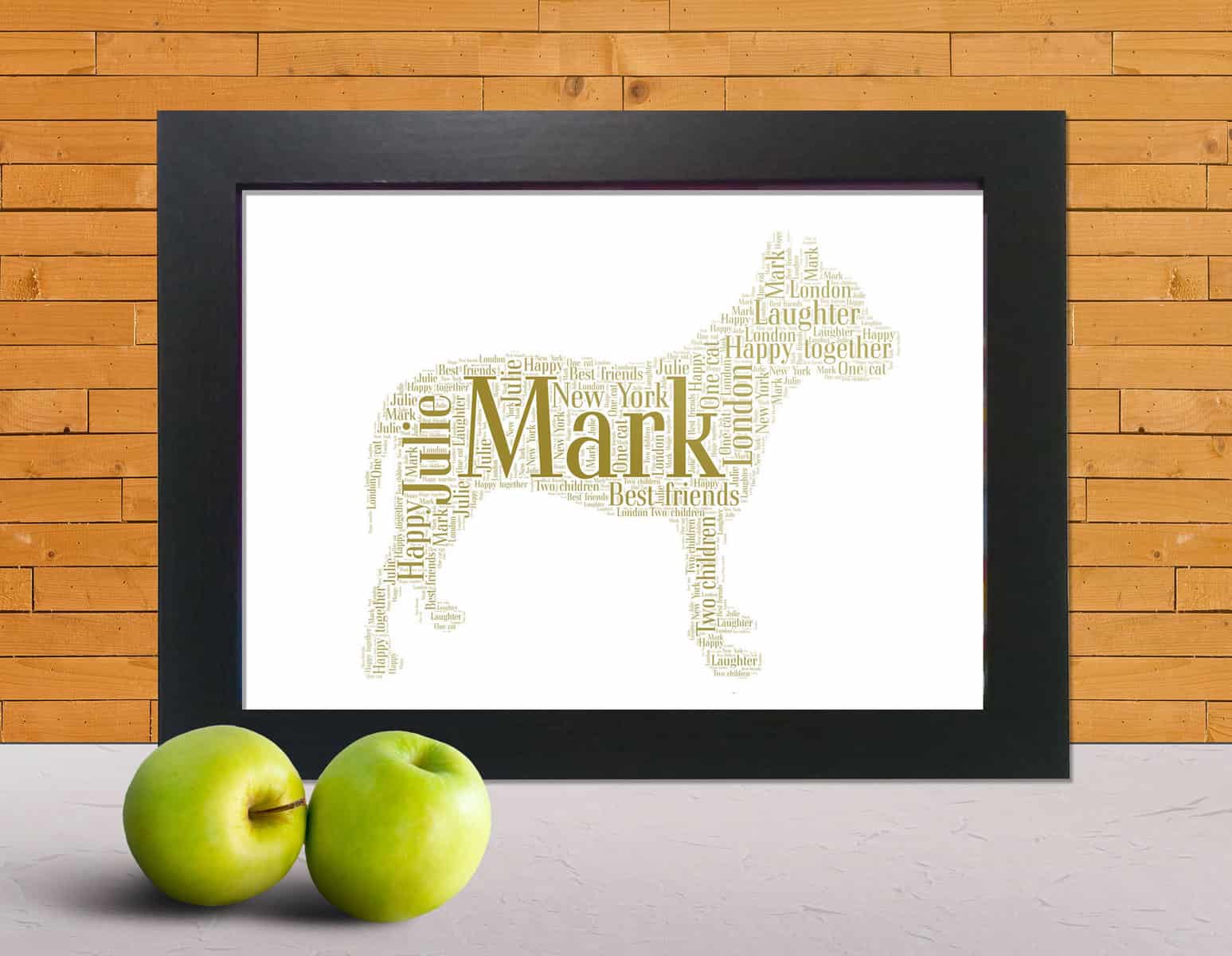 Personalised pit bull