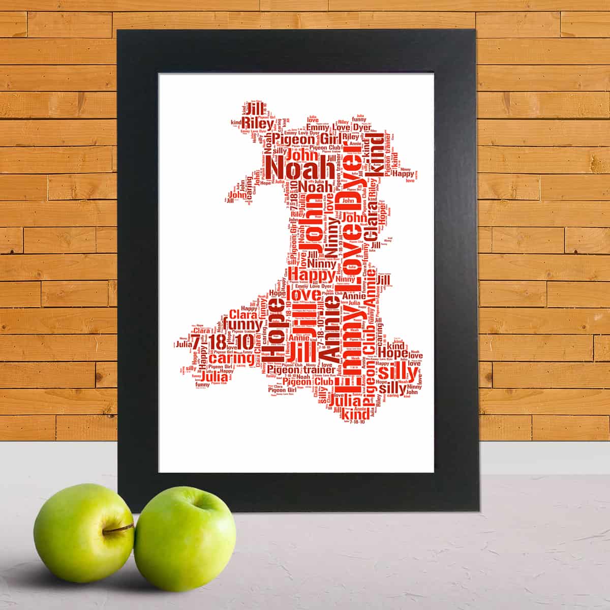 Wales word art