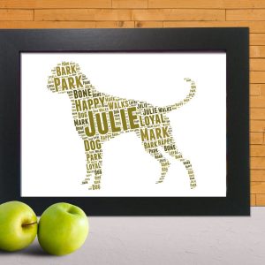 Boxer dog print