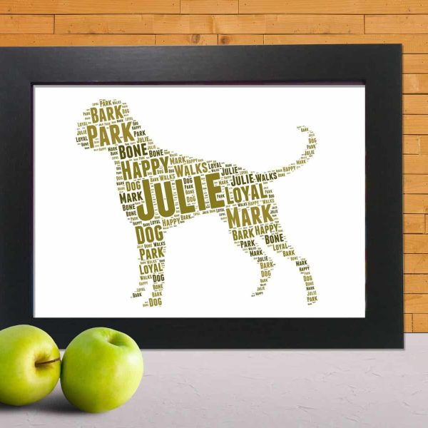 Boxer dog print