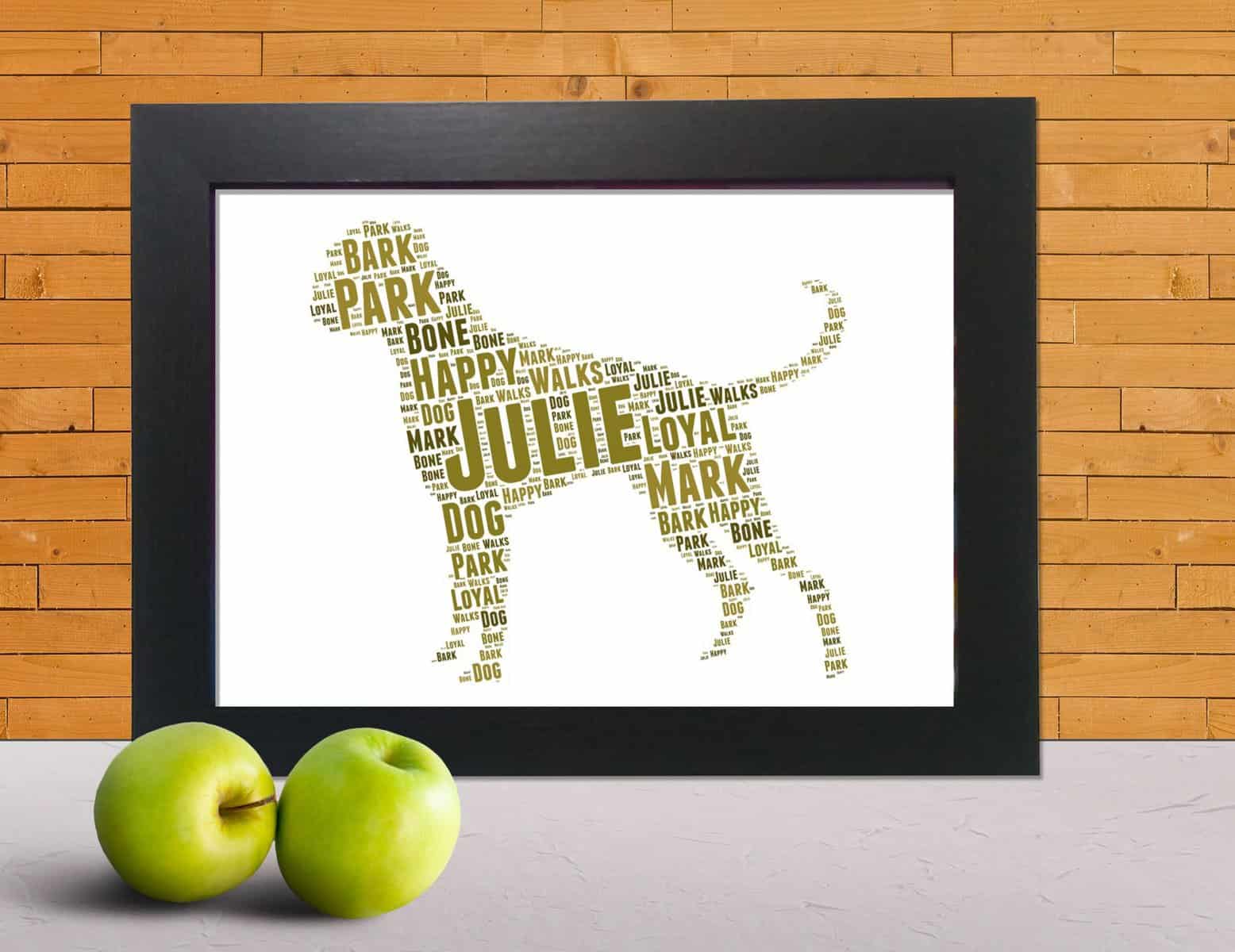 Boxer dog print