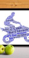 Quad bike word art
