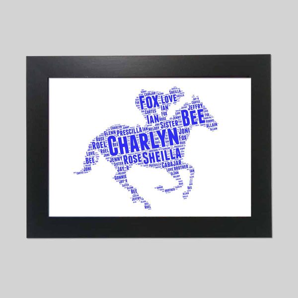 Personalised horse rider