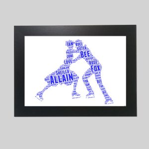 Personalised ice skater
