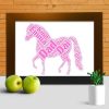 Pony word art print