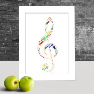 Personalised Musical note