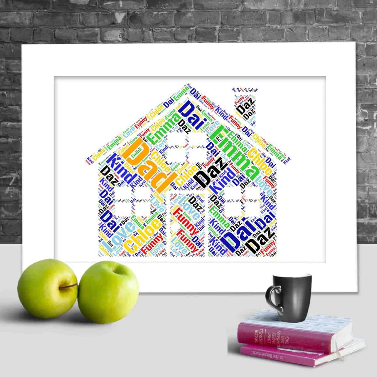Personalised House Gift – Add Your Names & Words - Image 3