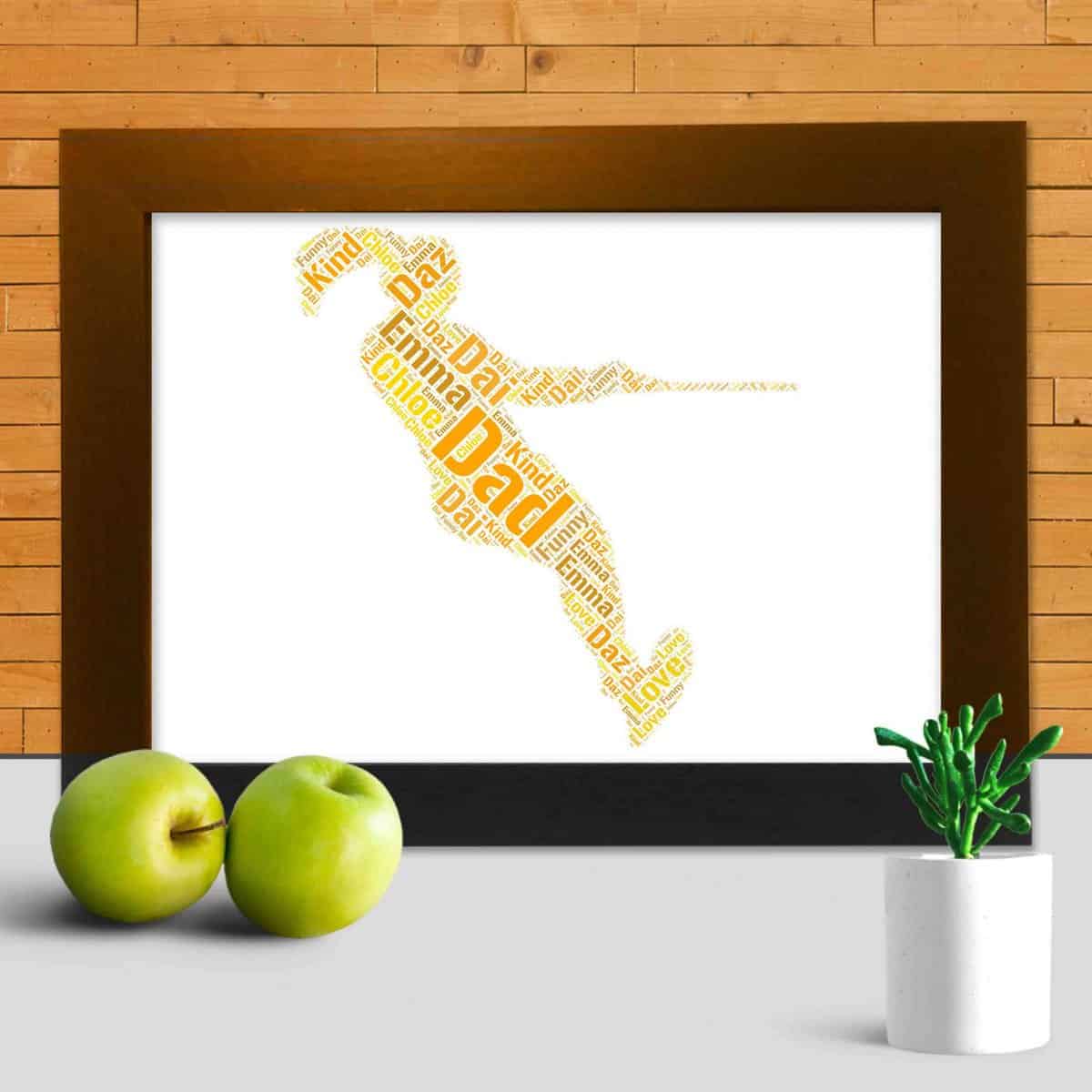 Personalised Water Skiing Gift – Add Your Names & Words - Image 3