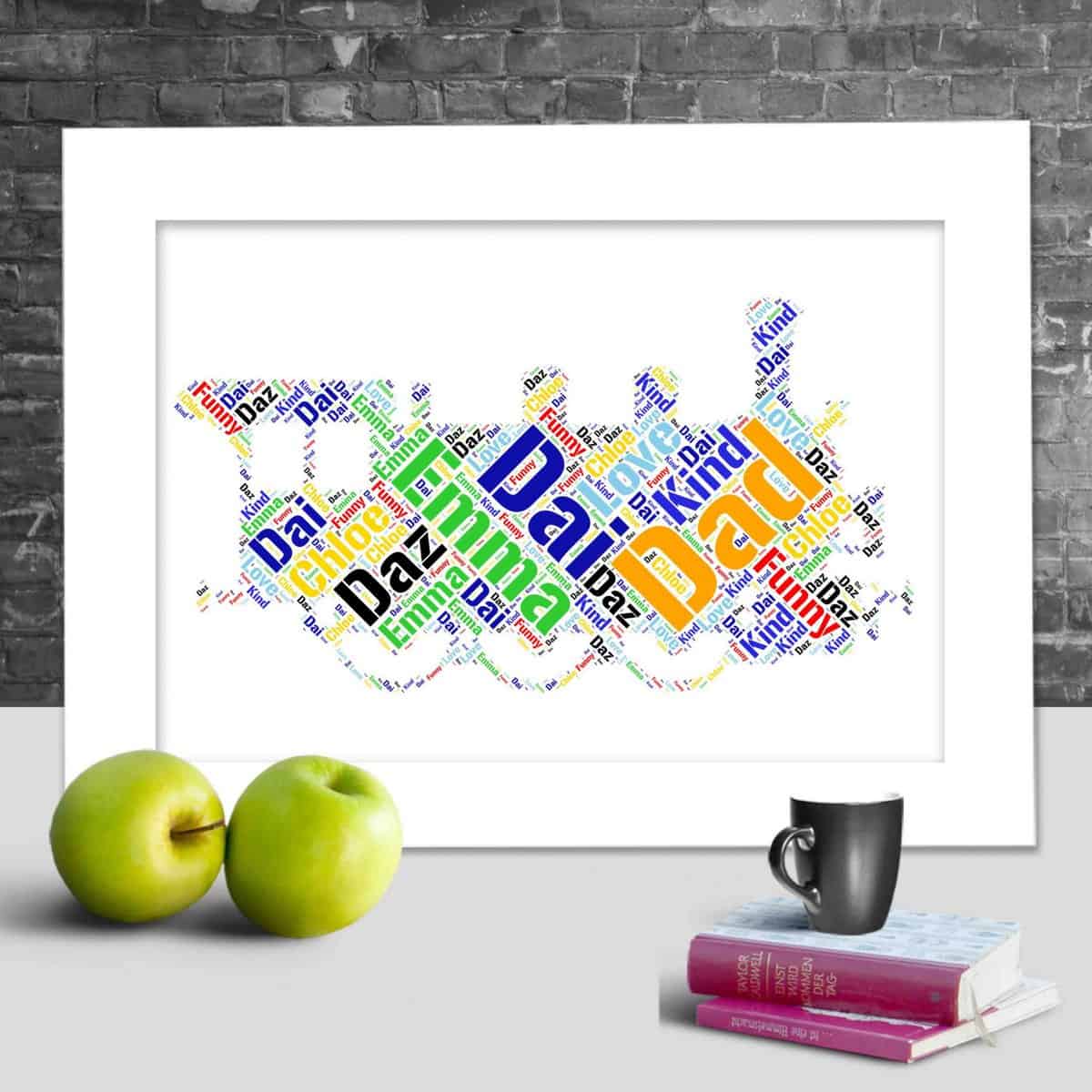 Personalised Steam Train Name Print – Custom Word Art - Image 2