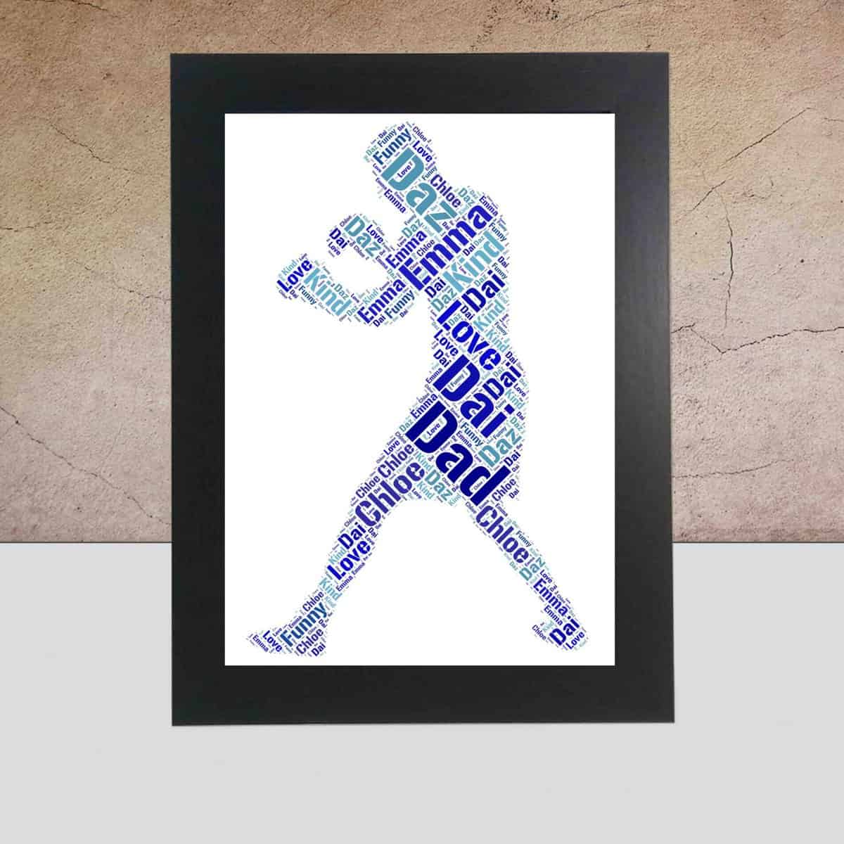 boxing word art