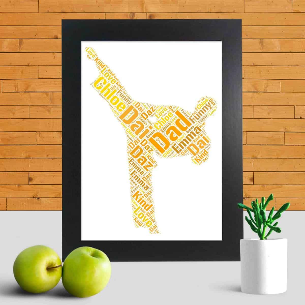 judo word art