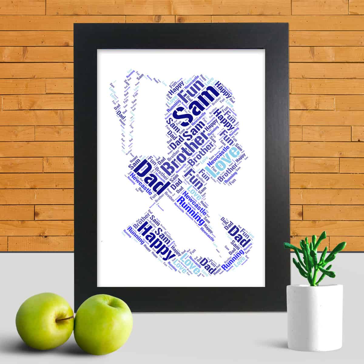 Nurse word art print