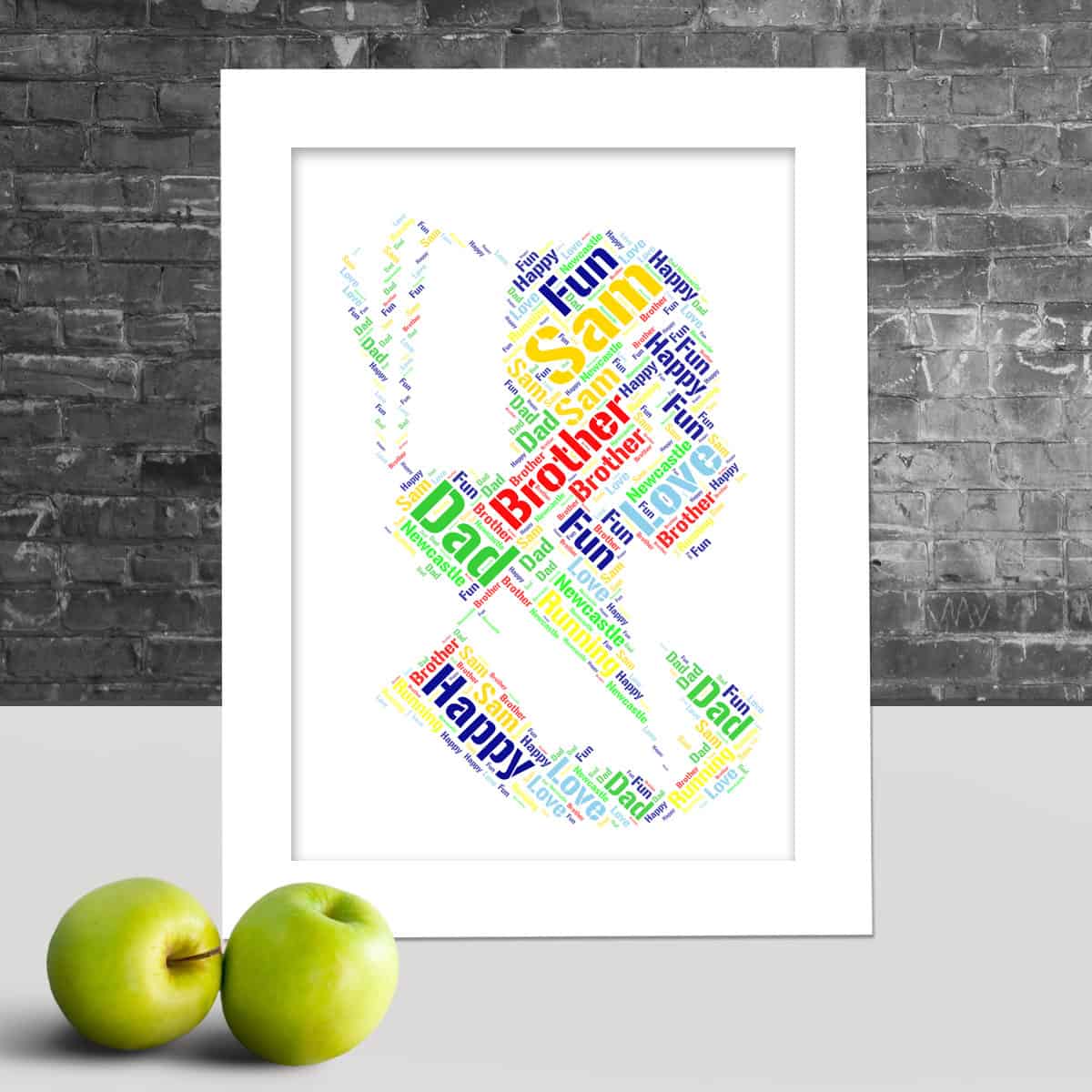 Personalised Nurse Word Art – Customised With Your Words - Image 2