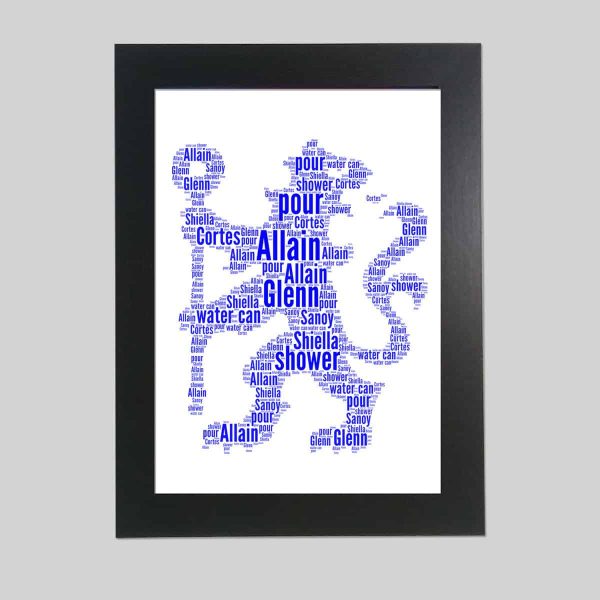 Chelsea word art print