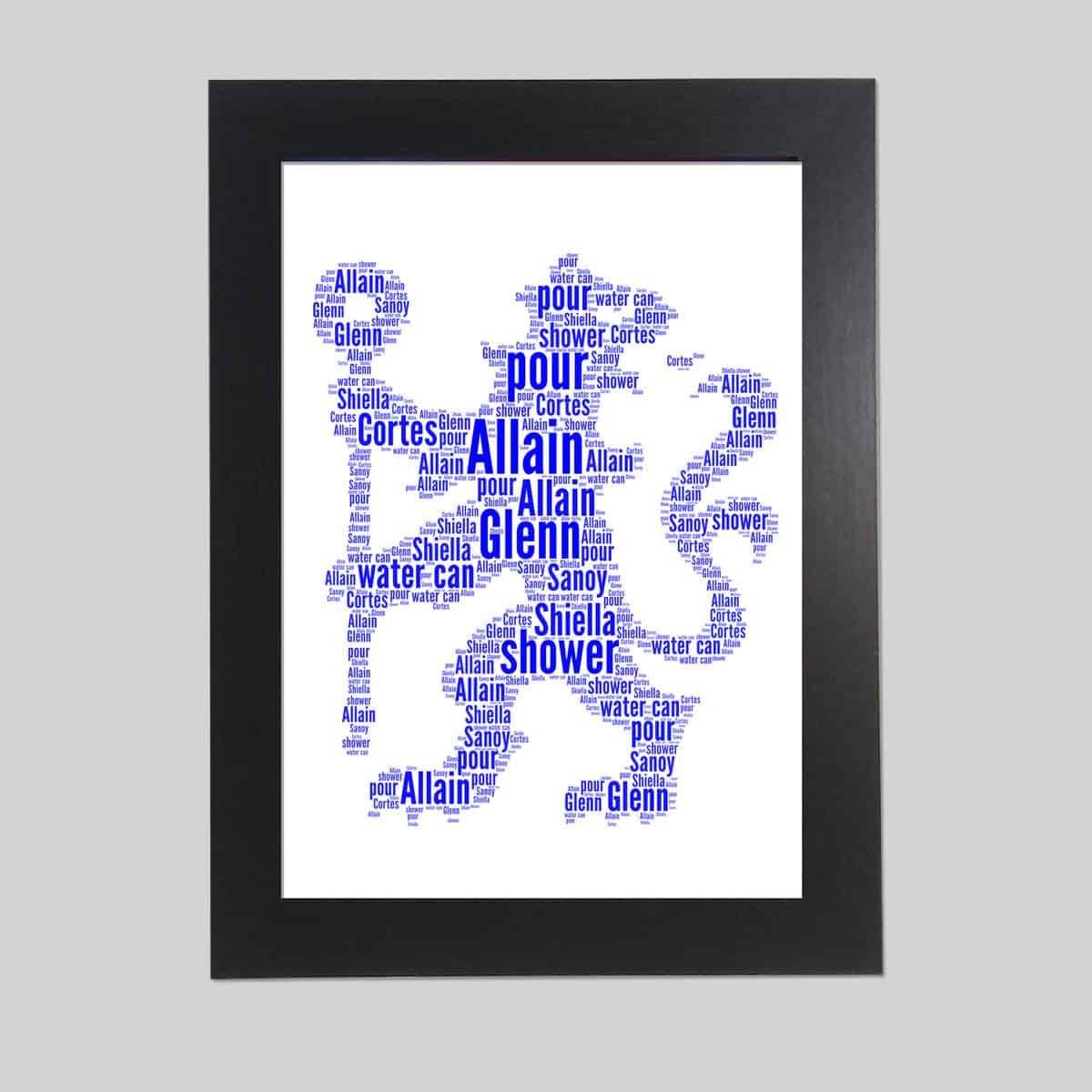 Chelsea word art print